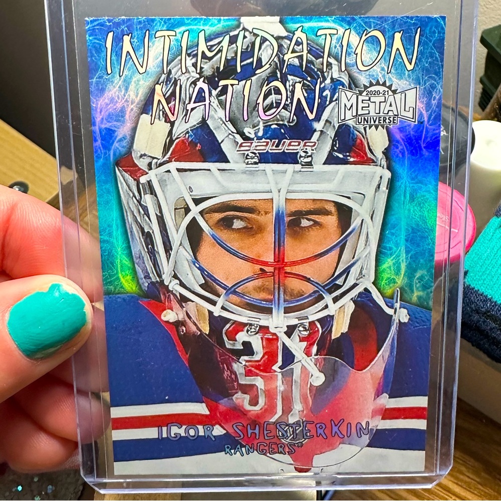Igor Shesterkin Intimidation Nation Metal Universe